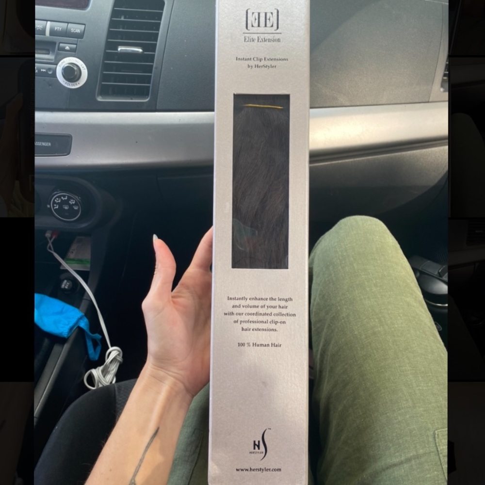 Instant Clip Extensions HerStyler Twilight Brown